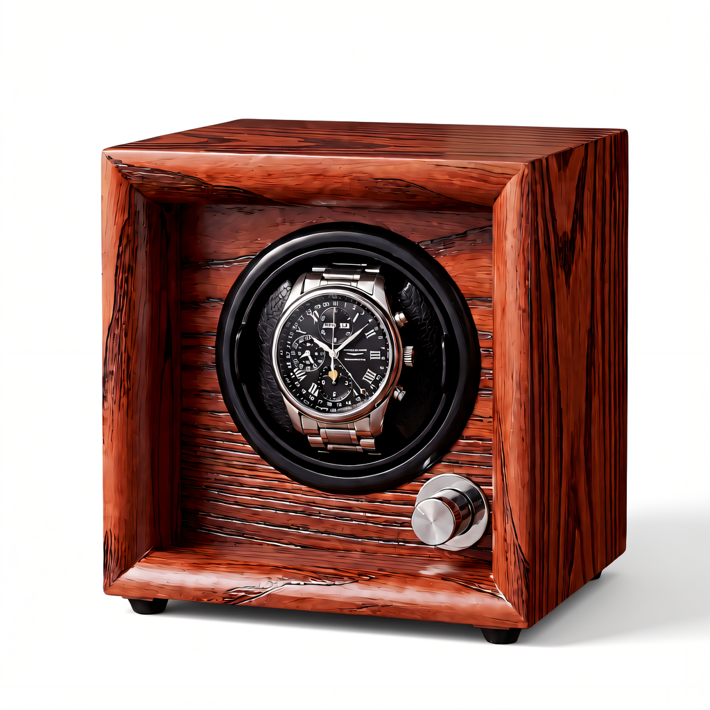 Solid Wood Single Watch Winder