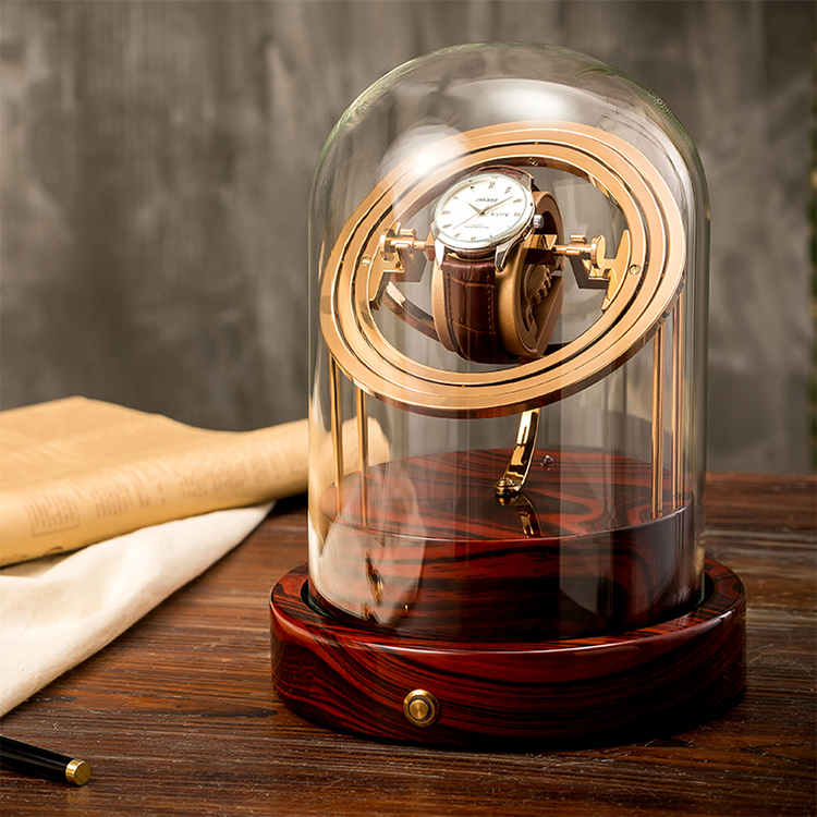 Wood Gyroscopic Watch Winder