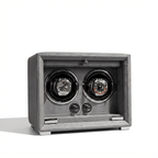 Double Watch Winder, Anthracite Leather