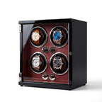 Red Watch Winder for 4 Watches