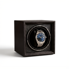 Compact Cube Watch Winder, Black