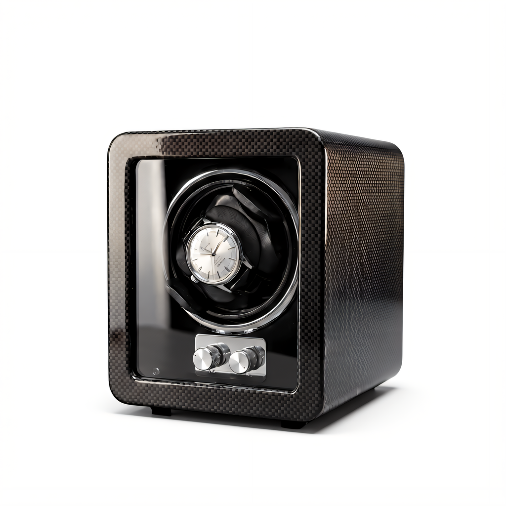 Single Watch Winder Tower with LED