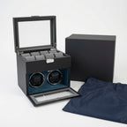 Black Watch Winder Box for 10 Watches, view 2