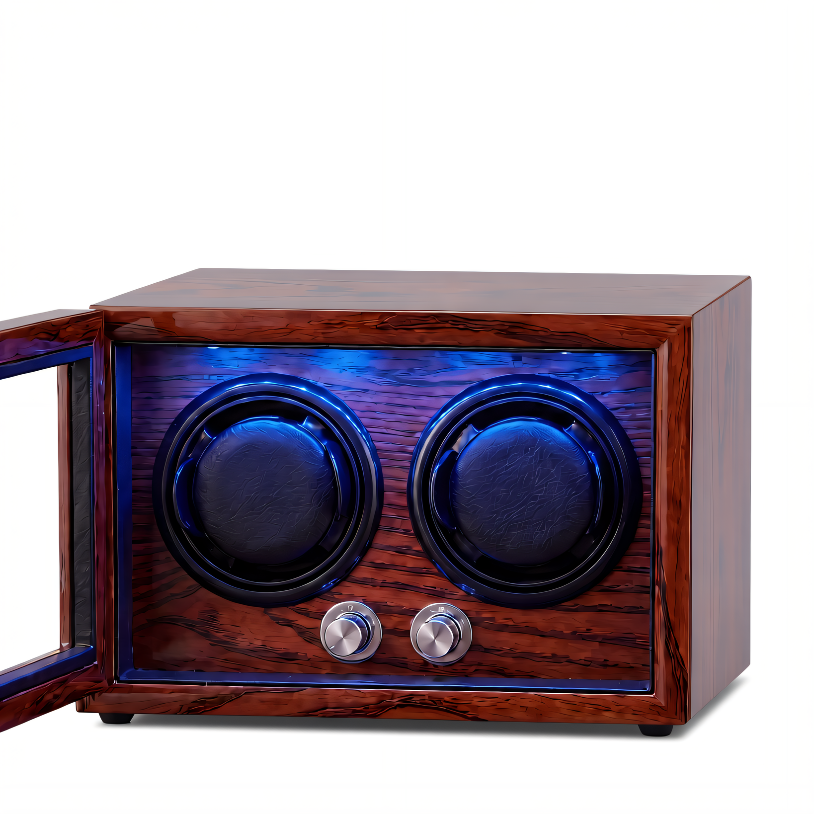 Solid Wood Double Watch Winder