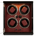 Red Watch Winder for 4 Watches