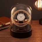 Gyroscopic Orbit Watch Winder, Gold