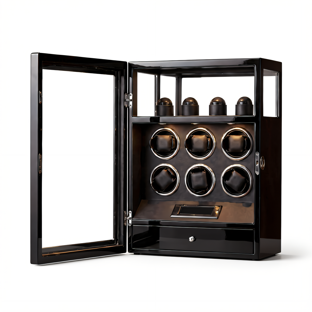 6 Watch Winder with Fingerprint Lock