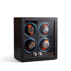 Compact Cube Watch Winder, Black
