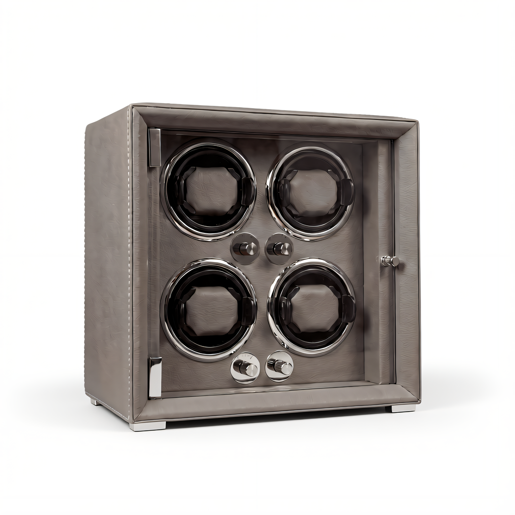4 Watch Winder Box, Grey