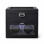 Black Watch Winder Box for 10 Watches, view 4