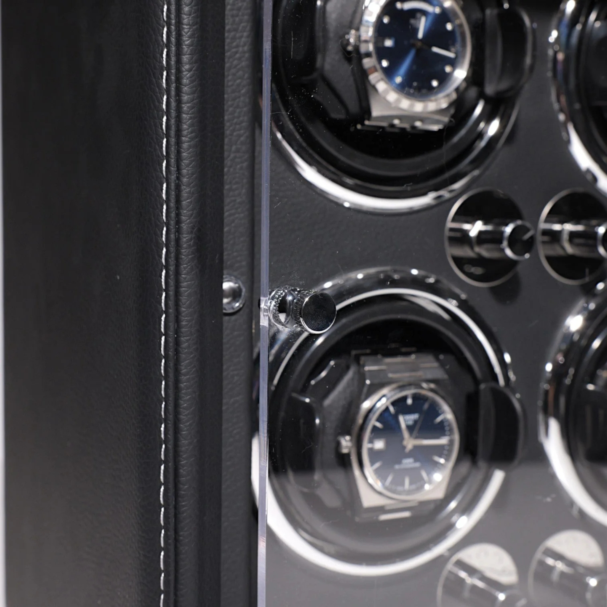 4 Watch Winder Box, Black