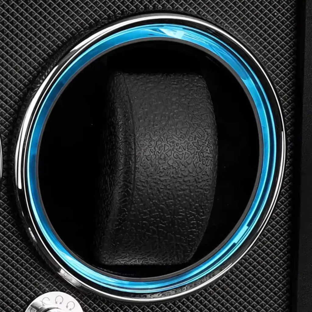 Compact Cube Watch Winder, Black