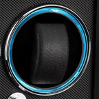 Compact Cube Watch Winder, Black