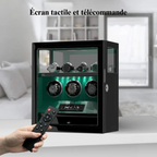 Triple Watch Winder with Fingerprint Lock