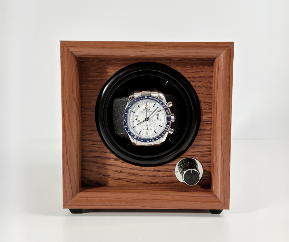 Solid Wood Single Watch Winder