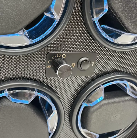 4 Watch Winder with LED Lighting