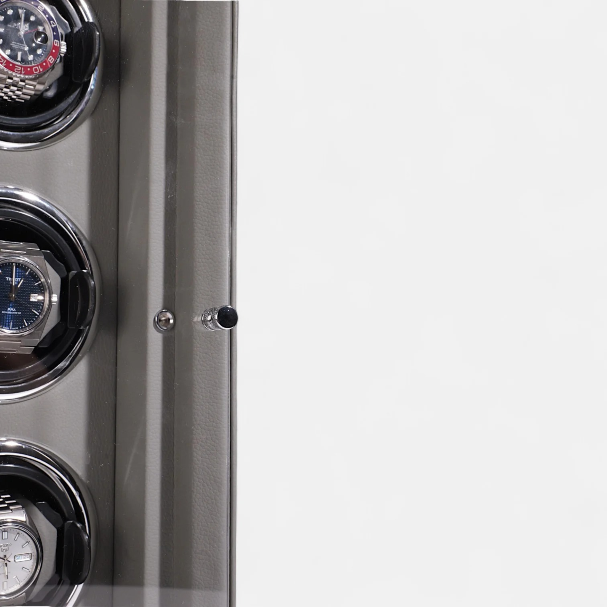 6 Watch Winder Box, Cream