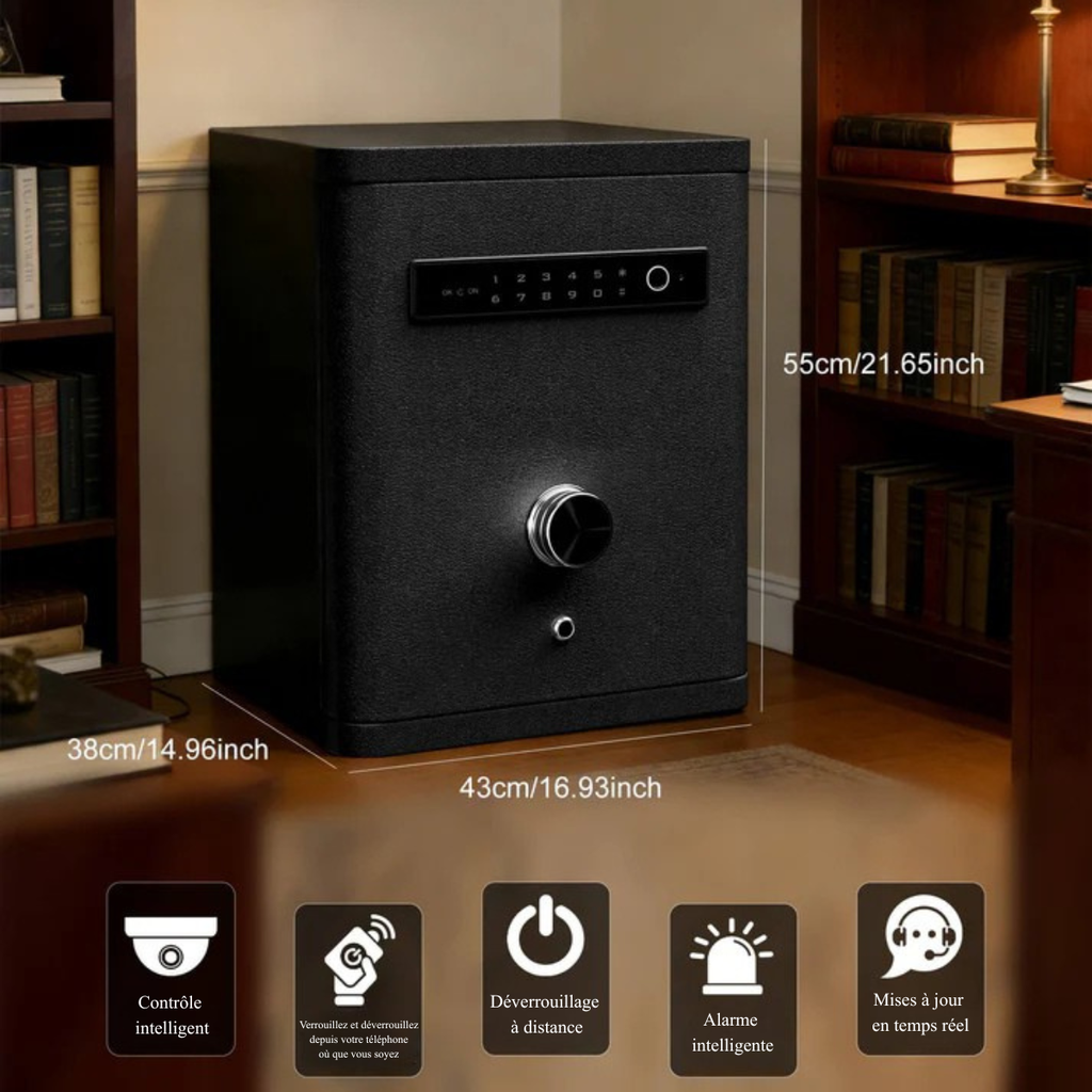 Watch Winder Safe for 9 Watches