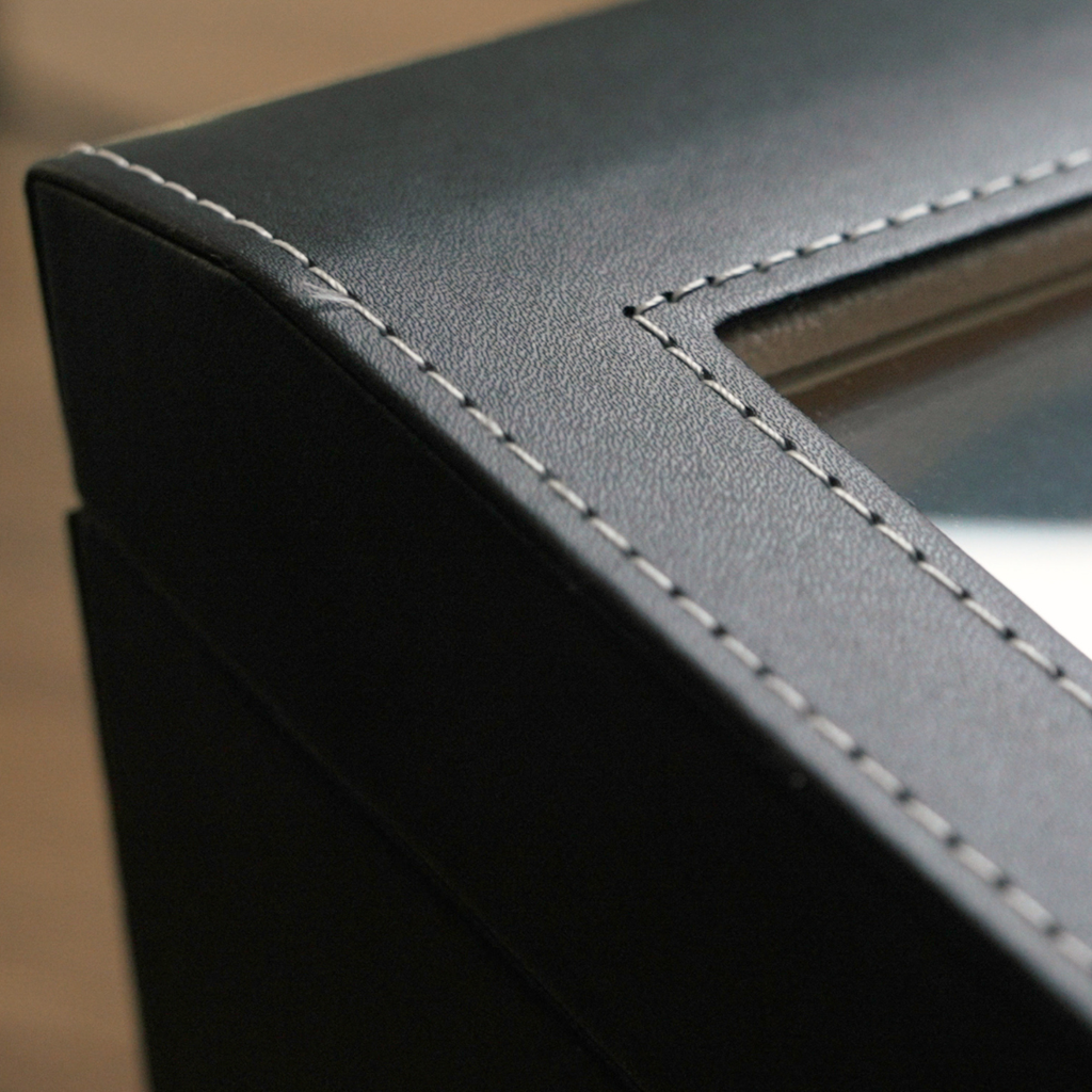 Quad Watch Winder with Storage for 10 Watches