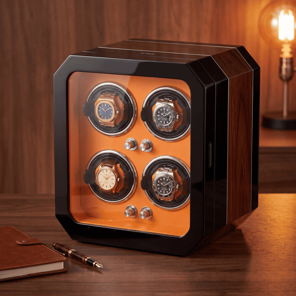 Quad Watch Winder, Ultra Quiet