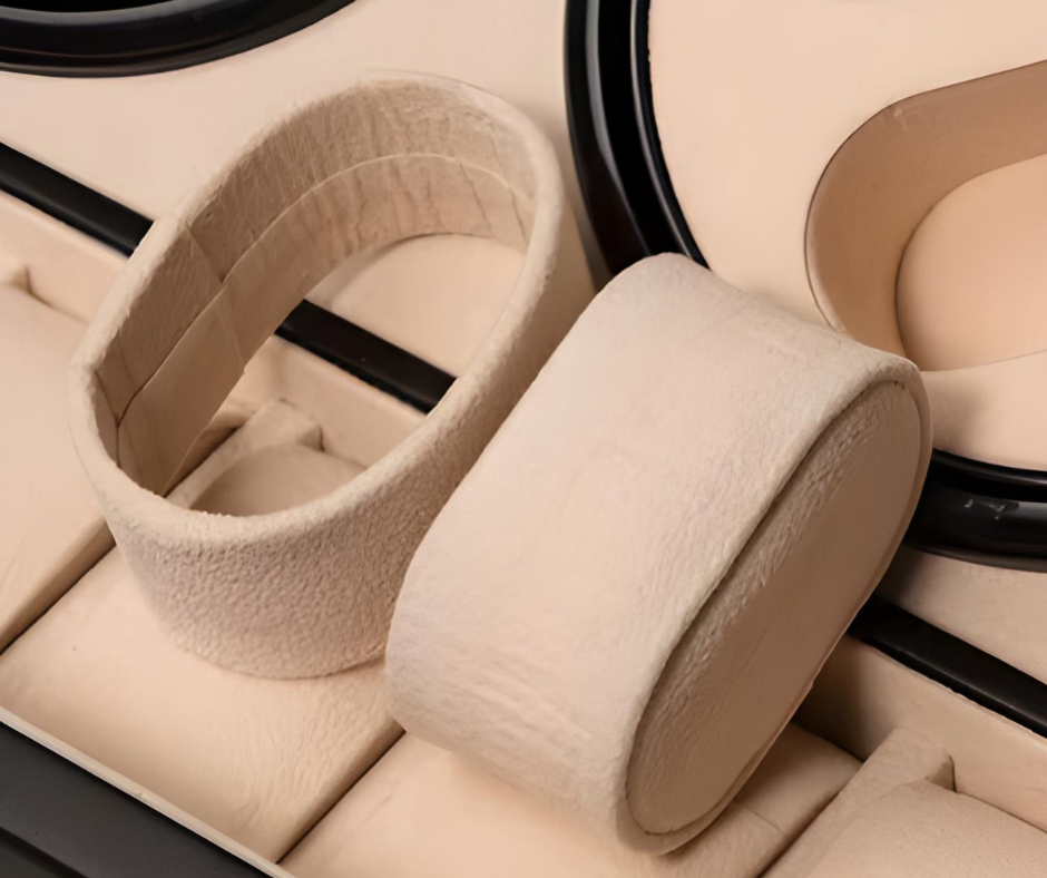 Quad Watch Winder with Storage for 10 Watches