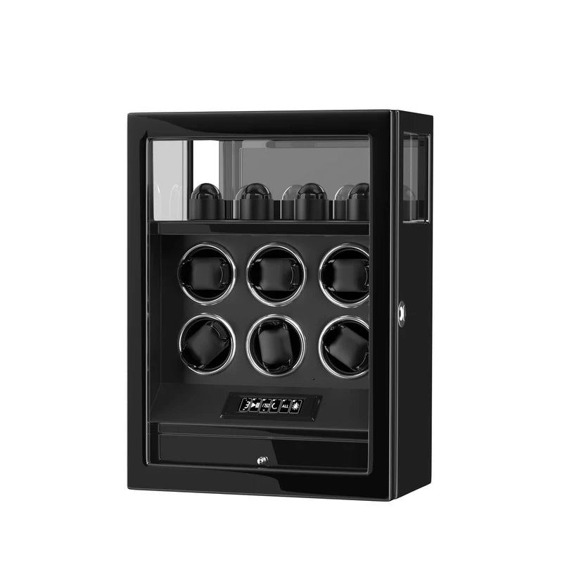 6 Watch Winder with Fingerprint Lock