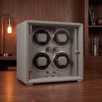 4 Watch Winder Box, Black