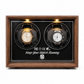 Double Watch Winder with LED Lighting