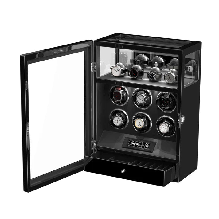6 Watch Winder with Fingerprint Lock