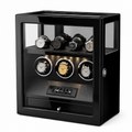 3 Watch Winder Box, Piano Black