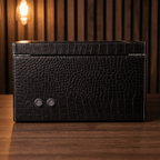 Quad Watch Winder with Storage for 10 Watches