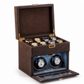 Black Watch Winder Box for 10 Watches
