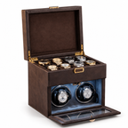Black Watch Winder Box for 10 Watches