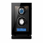 Vertical Double Watch Winder with Fingerprint Lock