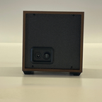 Walnut Single Watch Winder, Bordeaux Interior, view 7