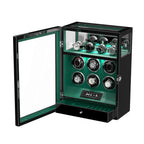 6 Watch Winder with Fingerprint Lock, Green, view 11
