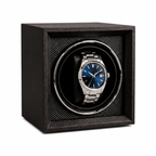 Compact Cube Watch Winder, Black