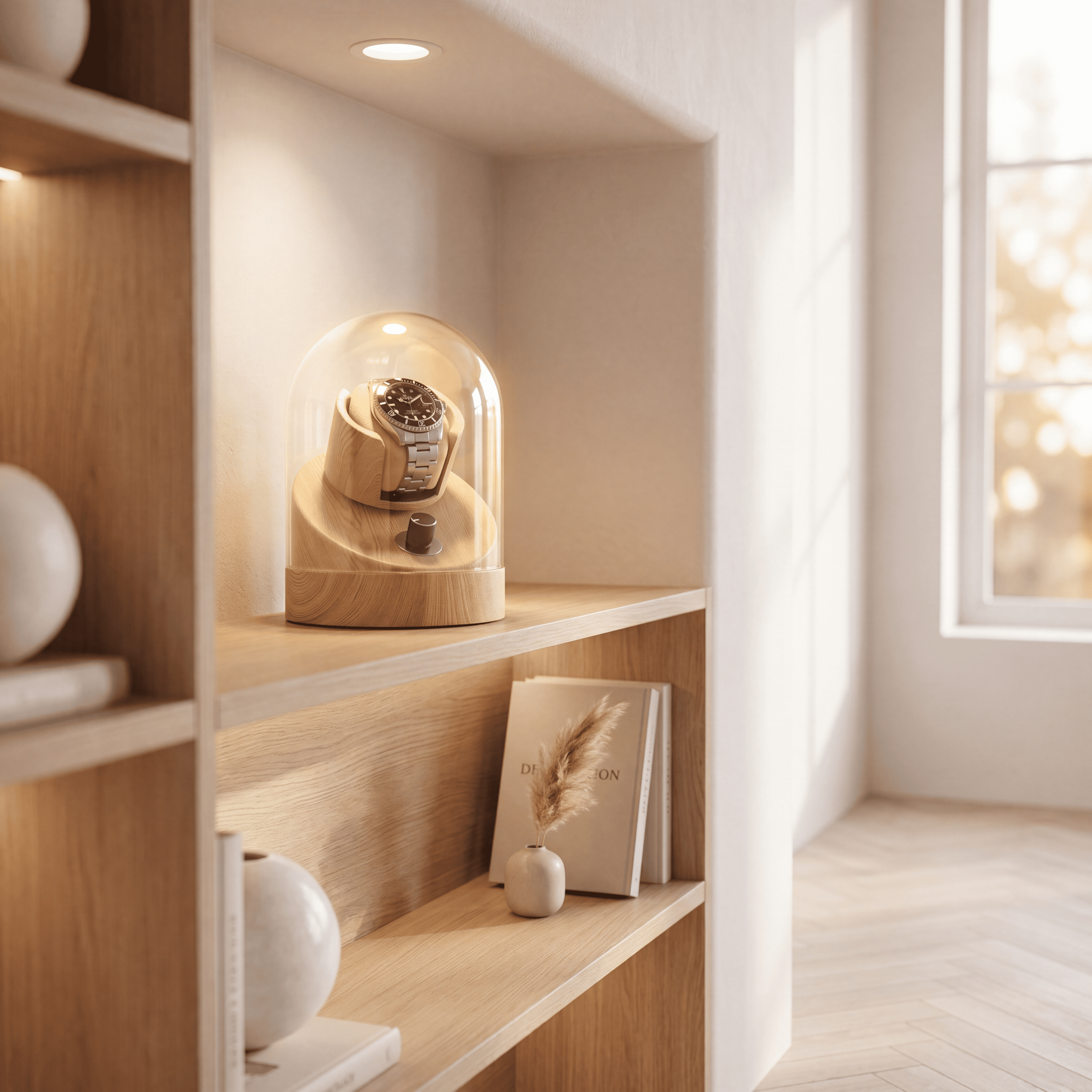 Glass Dome Watch Winder, view 5