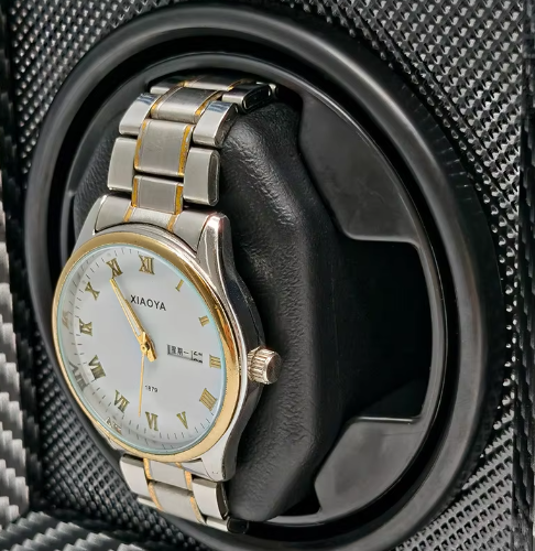 Carbon Fiber Single Watch Winder, view 4
