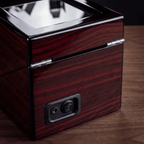 Double Watch Winder with Blue LED, view 12