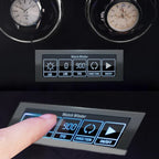 Luxury Watch Winder for 6 Watches, Macassar Wood, view 3