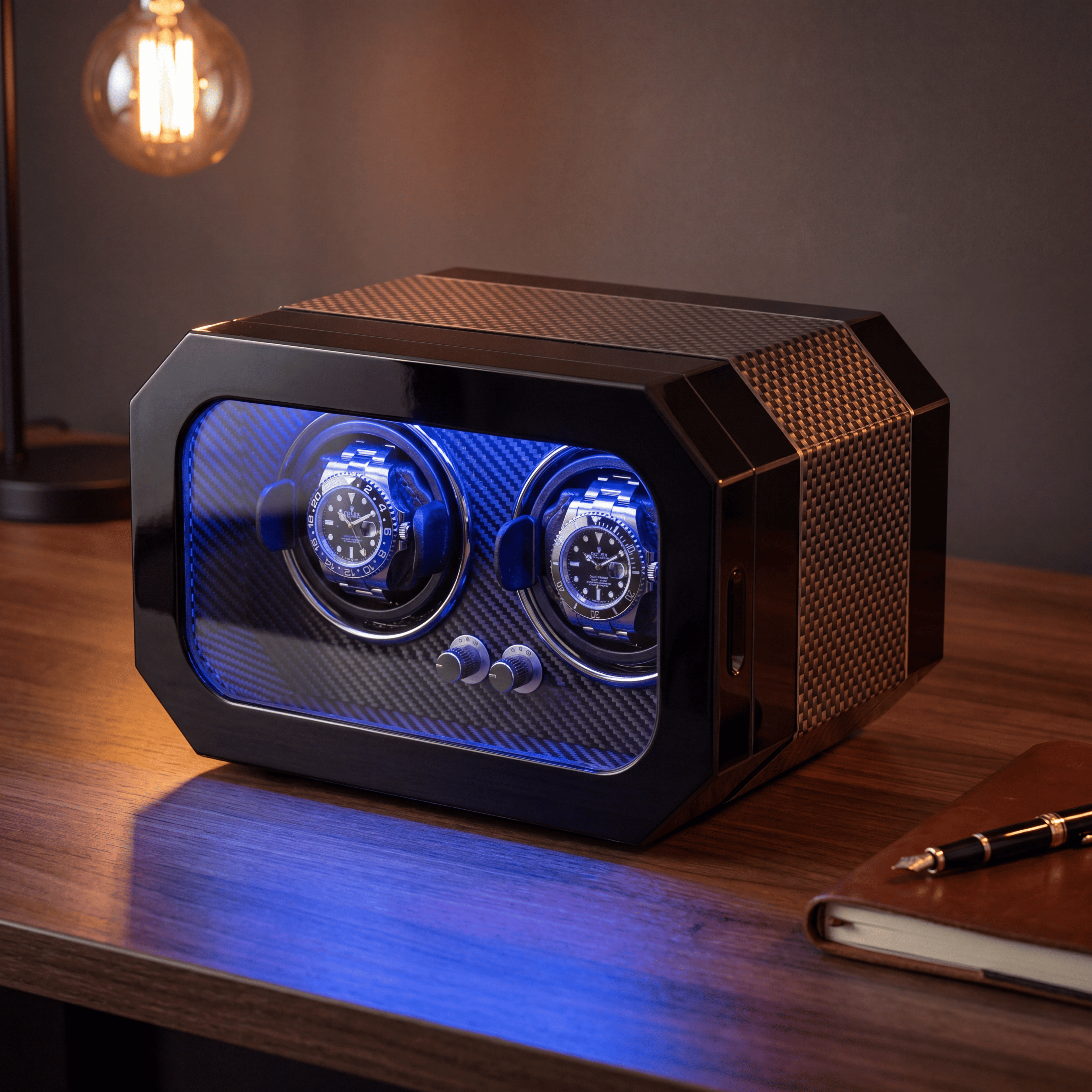 Double Watch Winder, Ultra Quiet