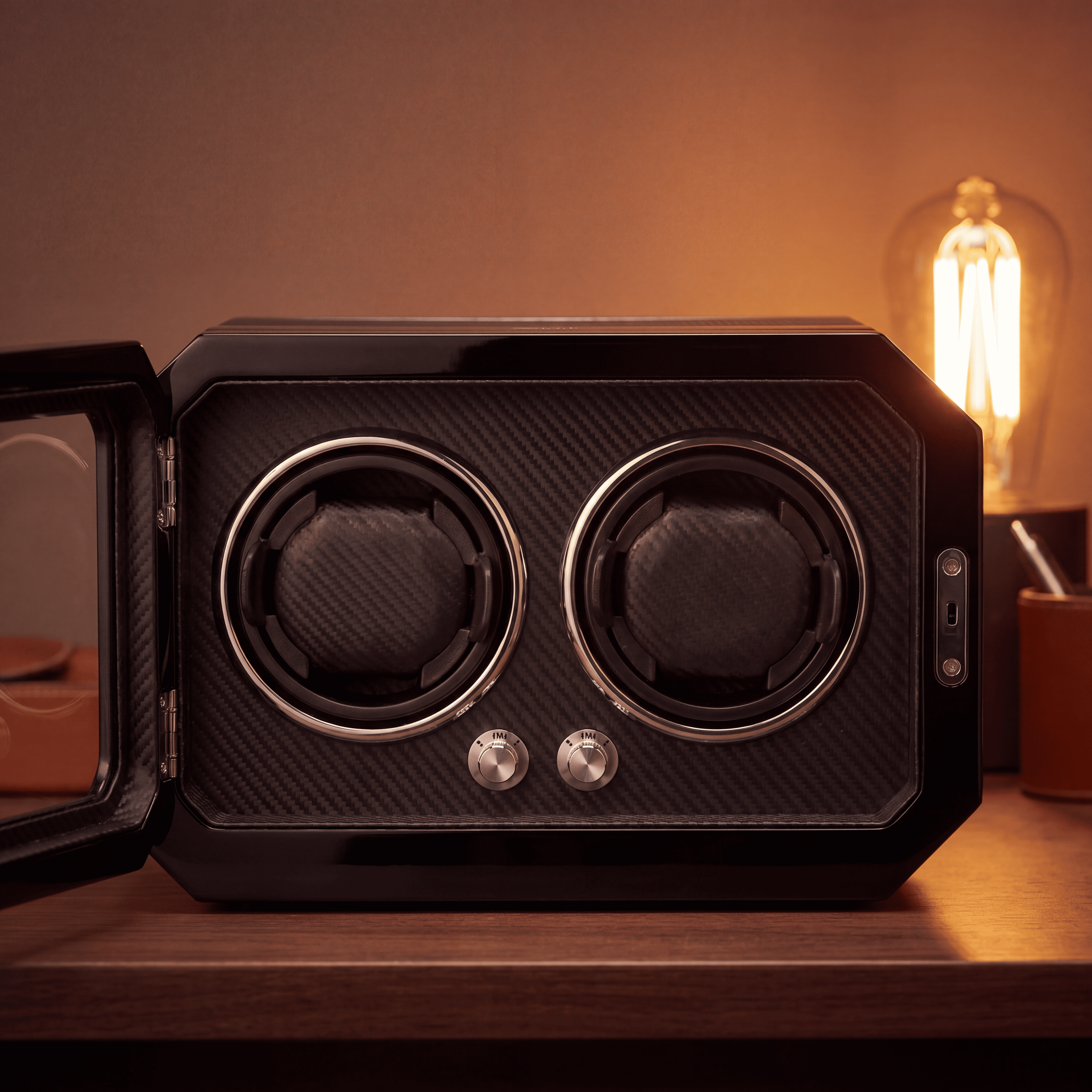 Double Watch Winder, Ultra Quiet, view 3