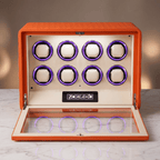 Leather Watch Winder for 8 Watches, view 3