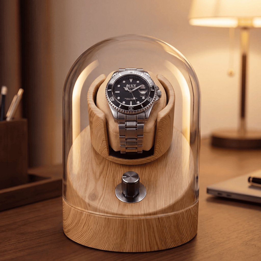 Glass Dome Watch Winder, view 2