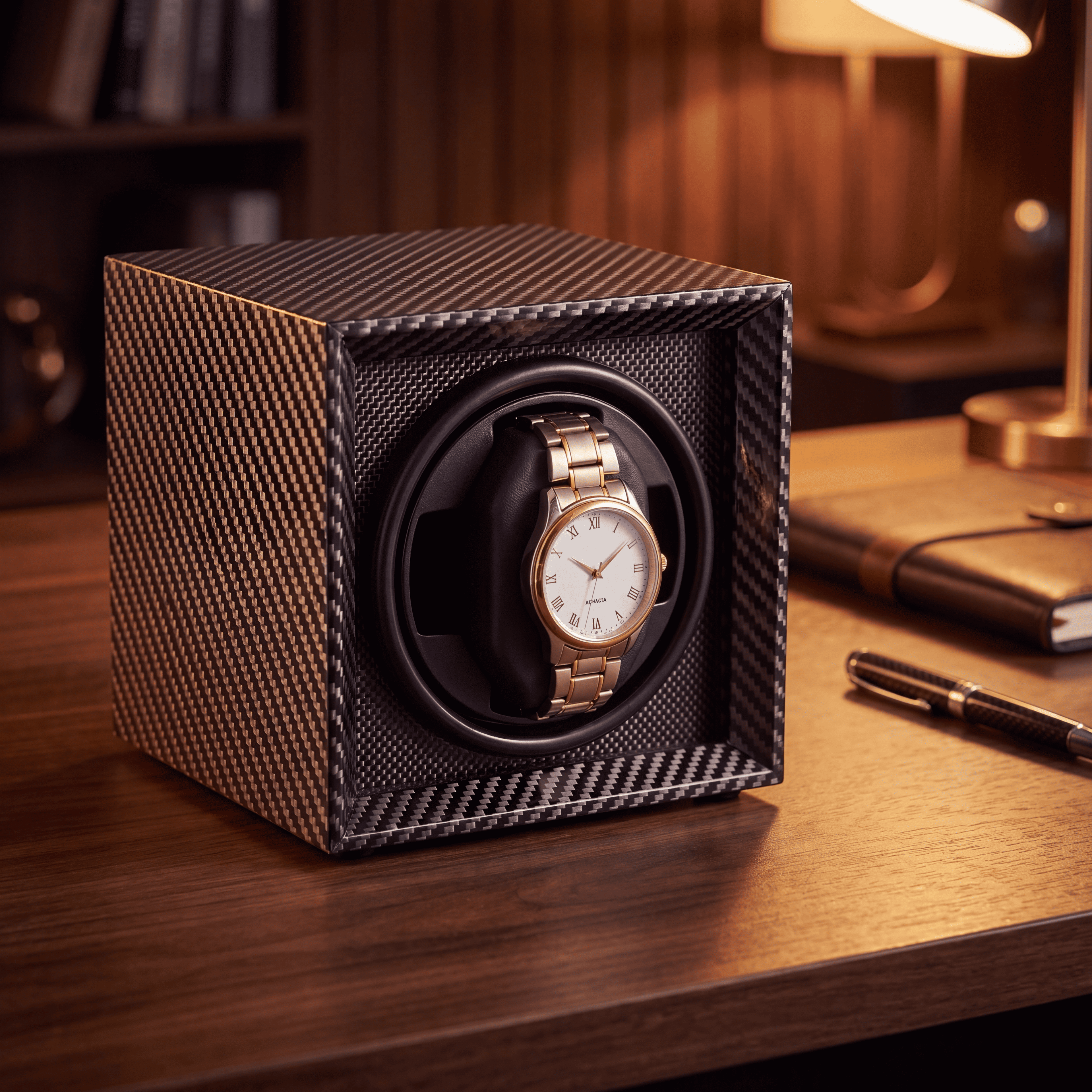 Carbon Fiber Single Watch Winder