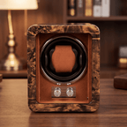 Burl Wood Single Watch Winder, view 2