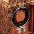 Burl Wood Single Watch Winder, view 4