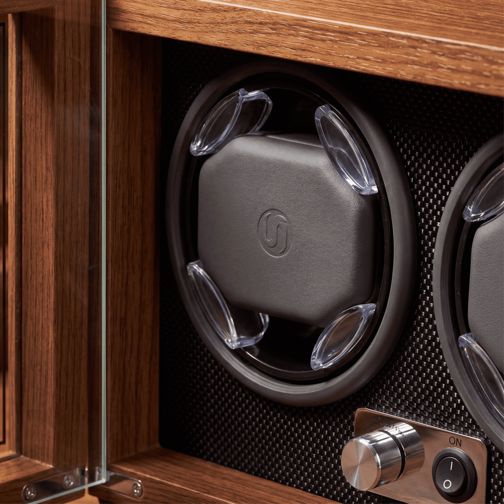 Double Watch Winder with LED Lighting, view 3