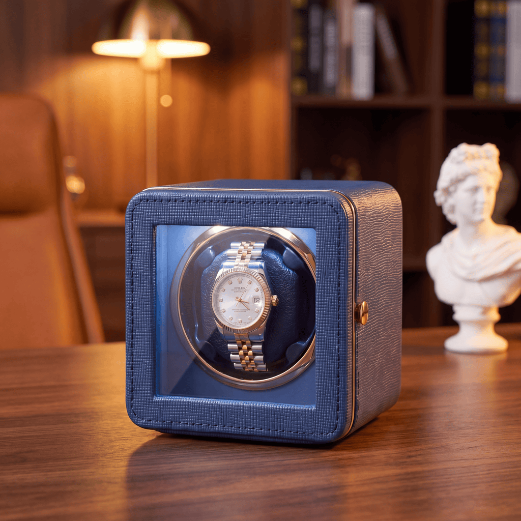 Lapis Blue Single Watch Winder